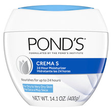 Load image into Gallery viewer, Pond's Nourishing Moisturizing Cream, Crema S, Gragnance Free, Ivory, 14.1 Oz