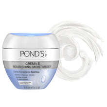 Load image into Gallery viewer, Pond's Nourishing Moisturizing Cream, Crema S, Gragnance Free, Ivory, 14.1 Oz
