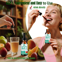 Load image into Gallery viewer, GLP-1 Supplements Drops | 9-in-1 Premium GLP1 Boost w. Berberine, Ceylon Cinnamon, Green Tea Extra- ct Eriocitrin, Naturally GLP 1 Support for Metabolism &amp; Gut Digestion丨Raspberry, Sugar Free
