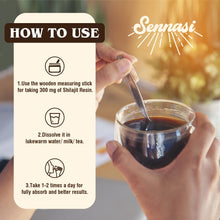 Load image into Gallery viewer, Shilajit Pure Himalayan Organic Shilajit Resin - 600mg Maximum Potency Natural Organic Shilajit Resin with 85+ Trace Minerals &amp; Fulvic Acid for Energy, Immune Support, 30 Grams (1 Pack)
