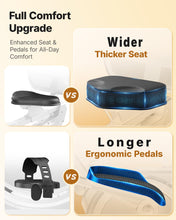 Load image into Gallery viewer, MERACH Recumbent Exercise Bikes for home, Light Commercial High-end Recumbent Bike for Seniors Adults, Magnetic Recumbent Exercise Bike with Smart Bluetooth and Exclusive App, LCD, Heart Rate Handle
