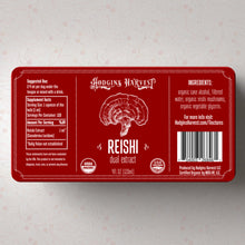 Load image into Gallery viewer, Hodgins Harvest Organic Reishi Mushroom Fruiting Body Extract Tincture - Extra Concentrated Dual Extract Supplement - Supports Heart Health &amp; Wellness - USDA Organic Mushrooms - 4 oz
