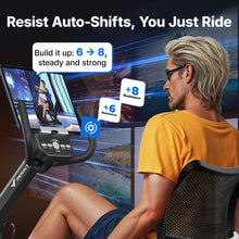 Load image into Gallery viewer, MERACH Recumbent Exercise Bikes for home, Light Commercial High-end Recumbent Bike for Seniors Adults, Magnetic Recumbent Exercise Bike with Smart Bluetooth and Exclusive App, LCD, Heart Rate Handle
