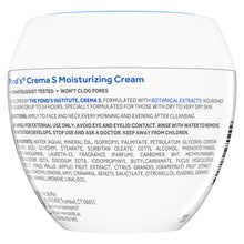 Load image into Gallery viewer, Pond's Nourishing Moisturizing Cream, Crema S, Gragnance Free, Ivory, 14.1 Oz
